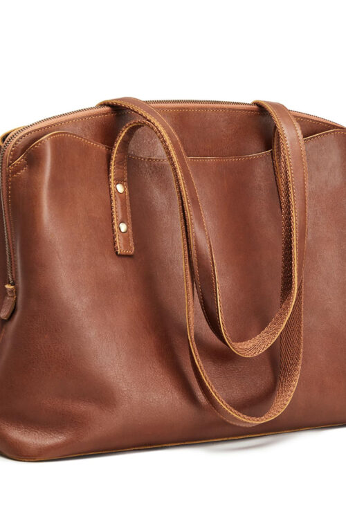 Leather Shoulder Tote Bag For Women