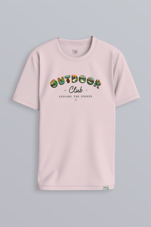 Women’s T-Shirt Green Ex Graphic Typo Outdoor WTS 2384