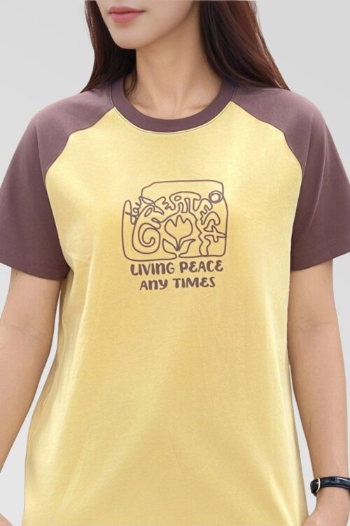 Greatest Day Women’s Raglan Sleeve Printed T-Shirt WTS 2418